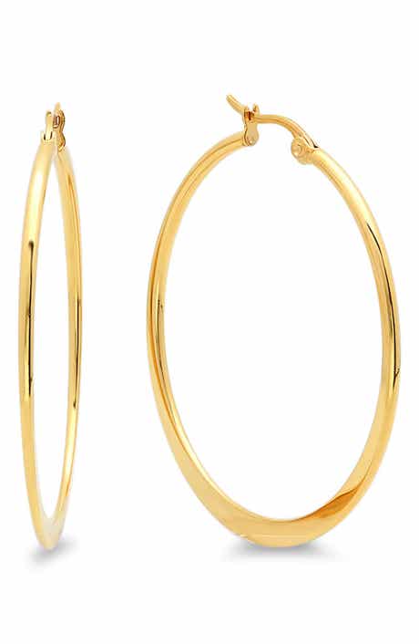 Slim Hoop Earrings