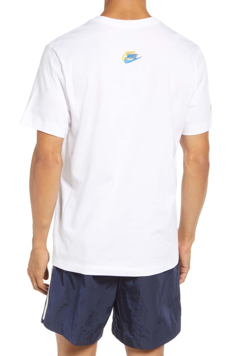 Sportswear Men's Stacked Logo T-Shirt, Alternate, color, WHITE