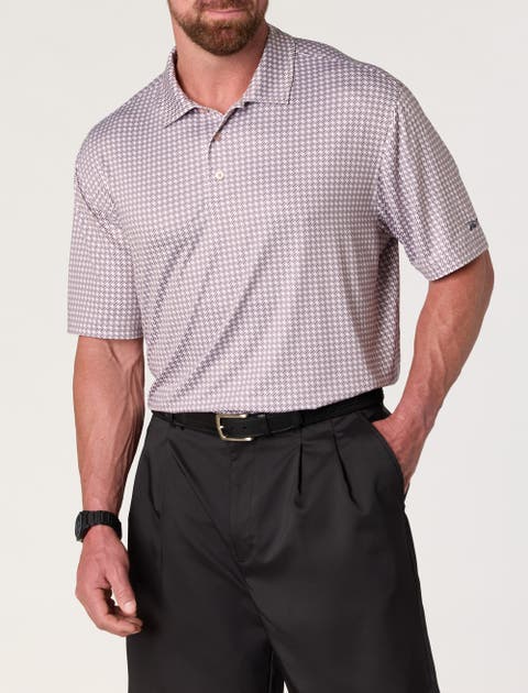 Big & Tall Basketweave Performance Polo Shirt V2