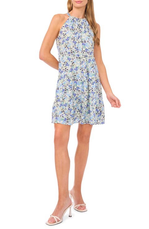 Floral Sleeveless Minidress