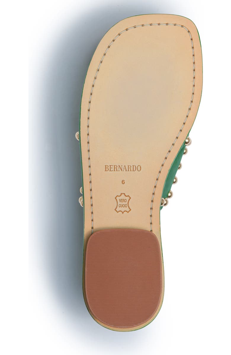 Bernardo 1946 Footwear Agartha Thong Sandal, Alternate, color, Green