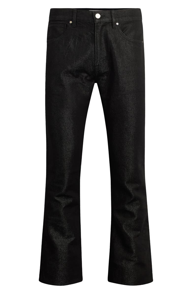 Hudson Jeans Walker Metallic Kick Flare Jeans, Alternate, color, Stargazer