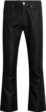 Hudson Jeans Walker Metallic Kick Flare Jeans