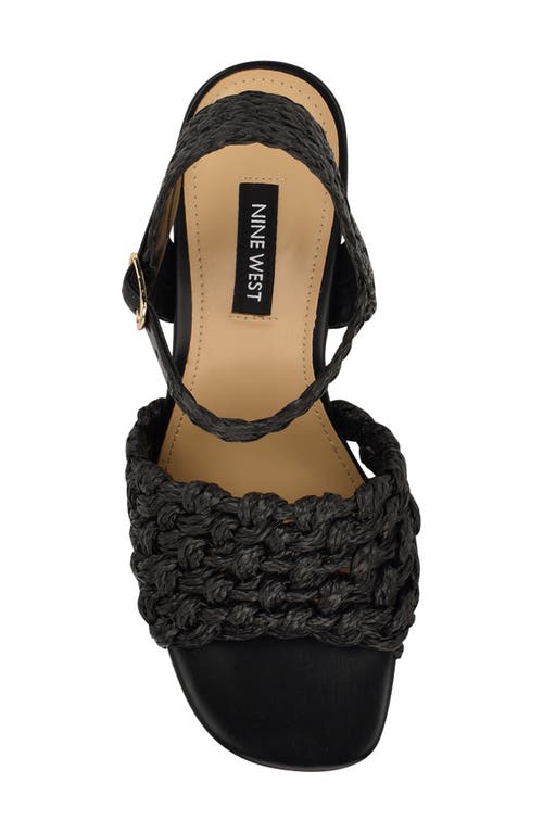 NINE WEST NINE WEST VADYN PLATFORM WEDGE SANDAL 