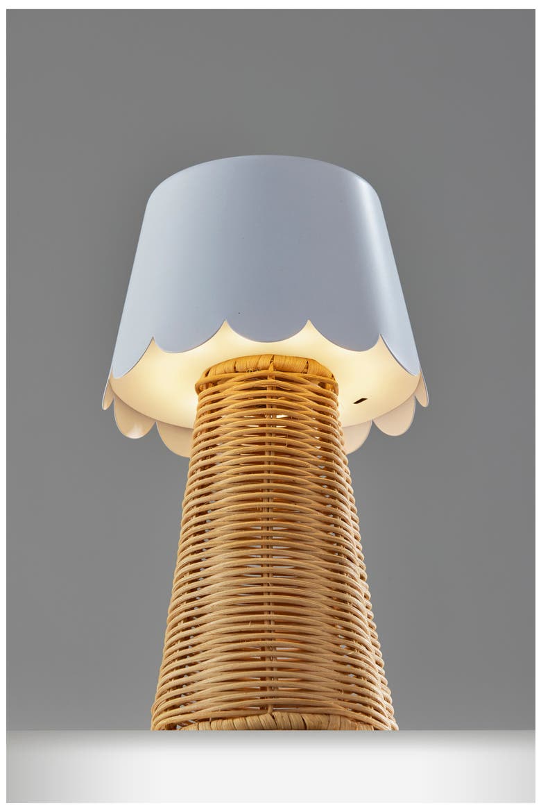 Tory LED Cordless Table Lamp, Alternate, color, WHITE