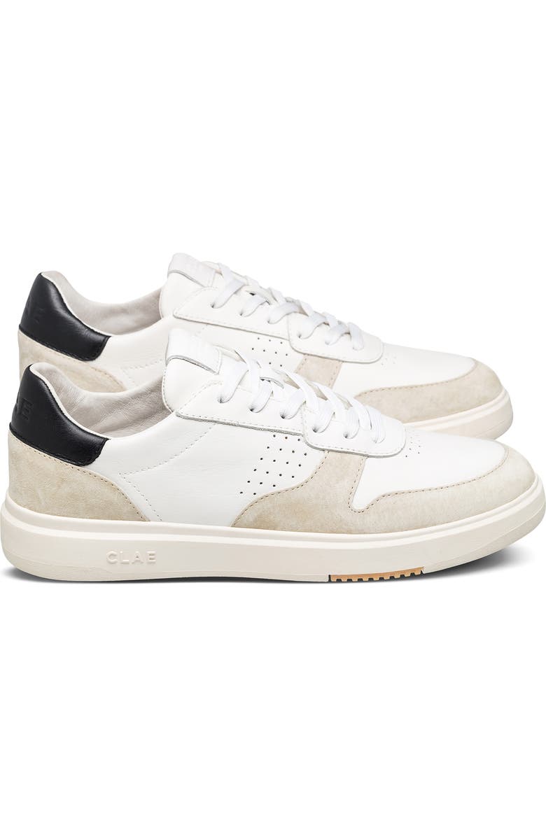 CLAE Moses Sneaker, Alternate, color, White Wood Ash Black