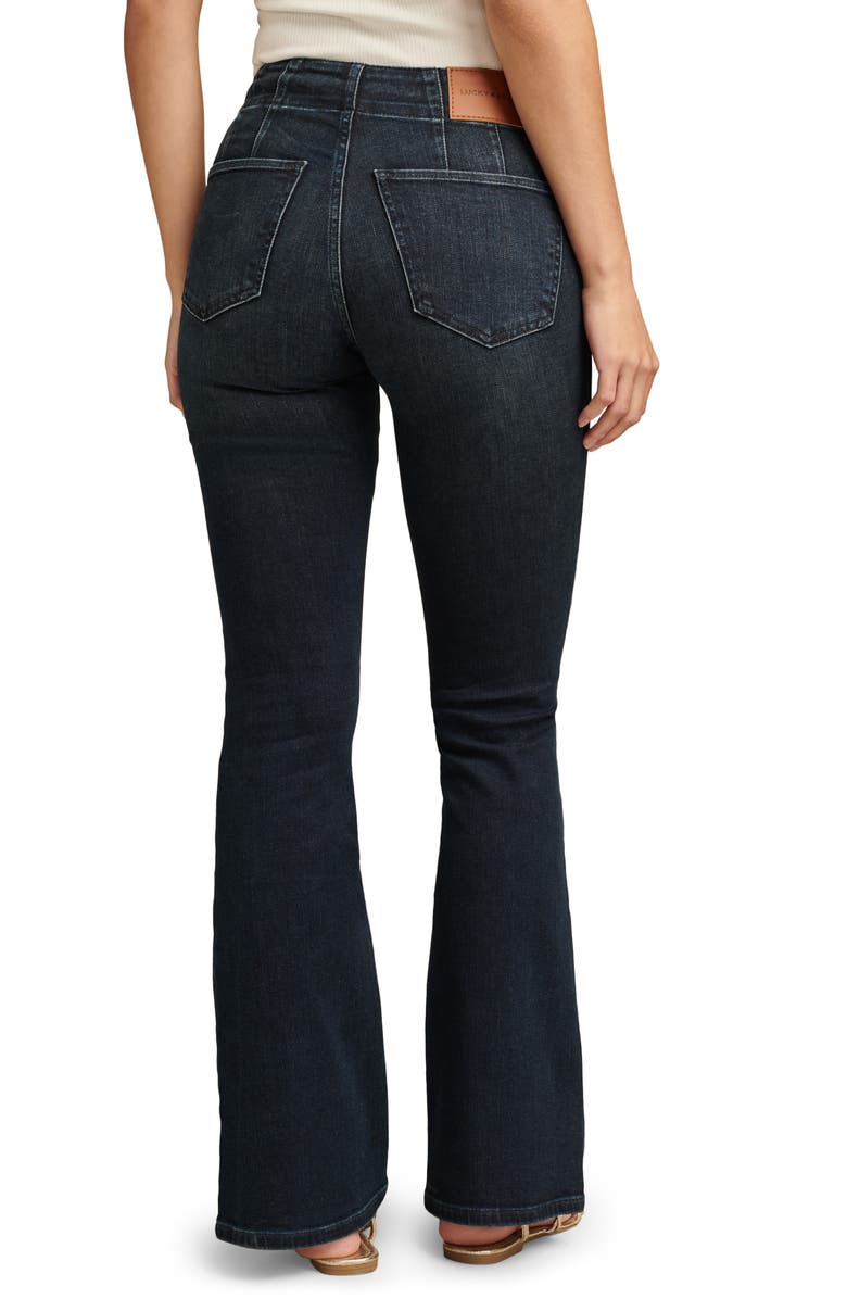 Lucky Brand Stevie High Waist Flare Jeans, Alternate, color,
