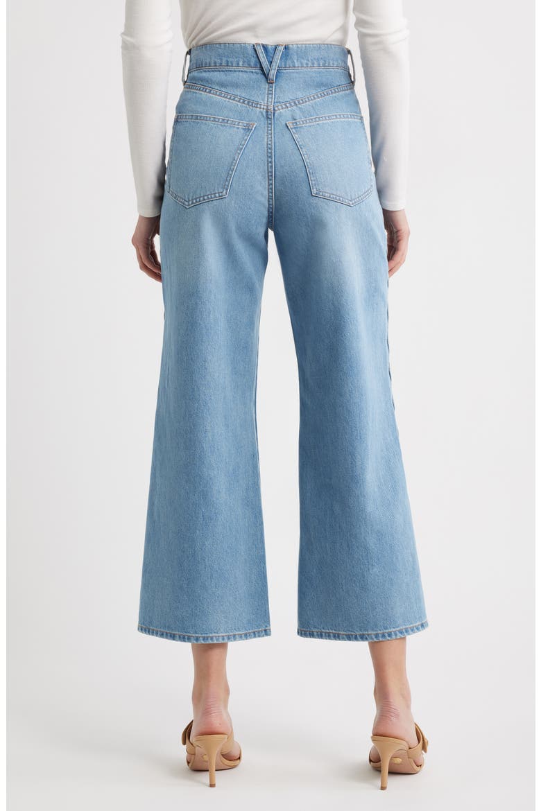 Taylor Crop Wide Leg Jeans, Alternate, color, NOVA