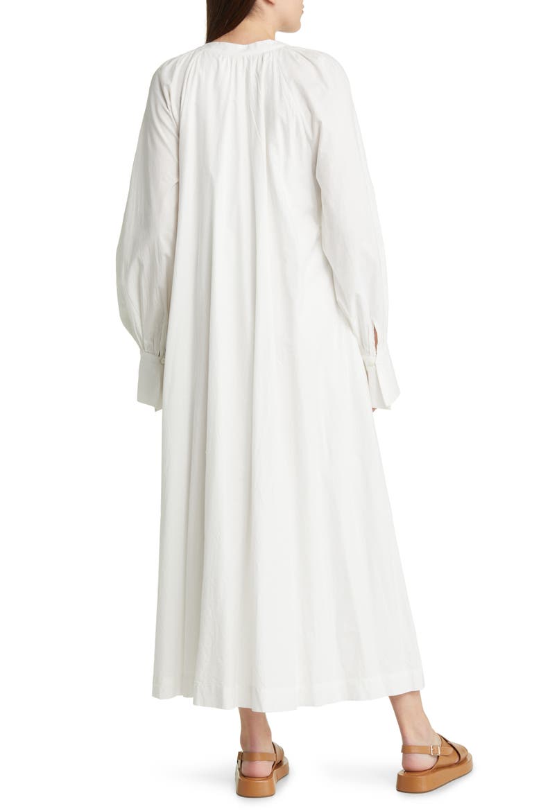 Charlie Long Sleeve Shirtdress, Alternate, color, WHITE