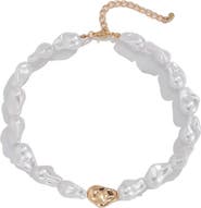 MacRae & Co. Ansley Faux Pearl Necklace