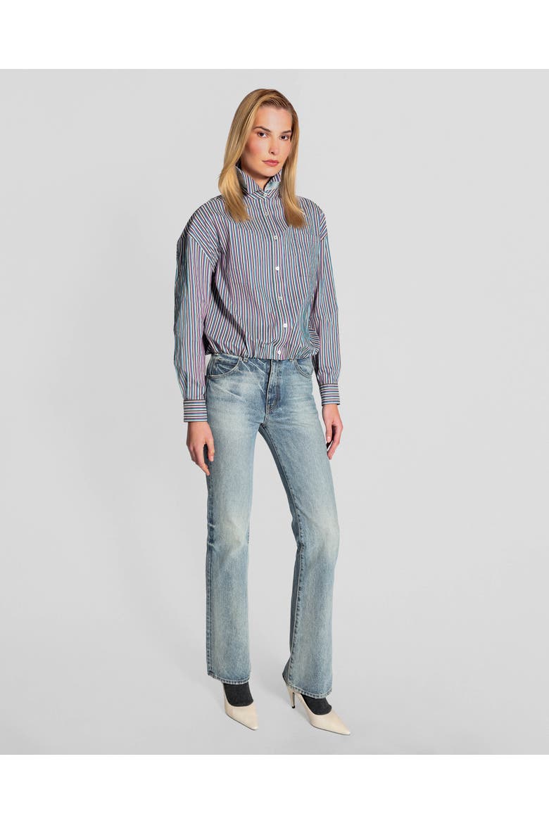 Rhapso Blousant Shirt, Alternate, color, Mix Teal