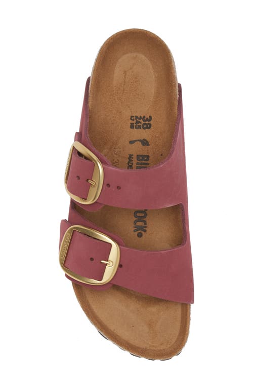 Birkenstock Arizona Big Buckle Slide Sandal In Purple