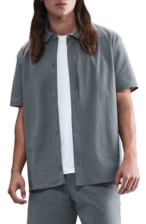 24.7 PerfectStretch Dri-FIT Short Sleeve Button-Up Shirt