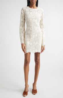 Teresia Long Sleeve Lace Minidress