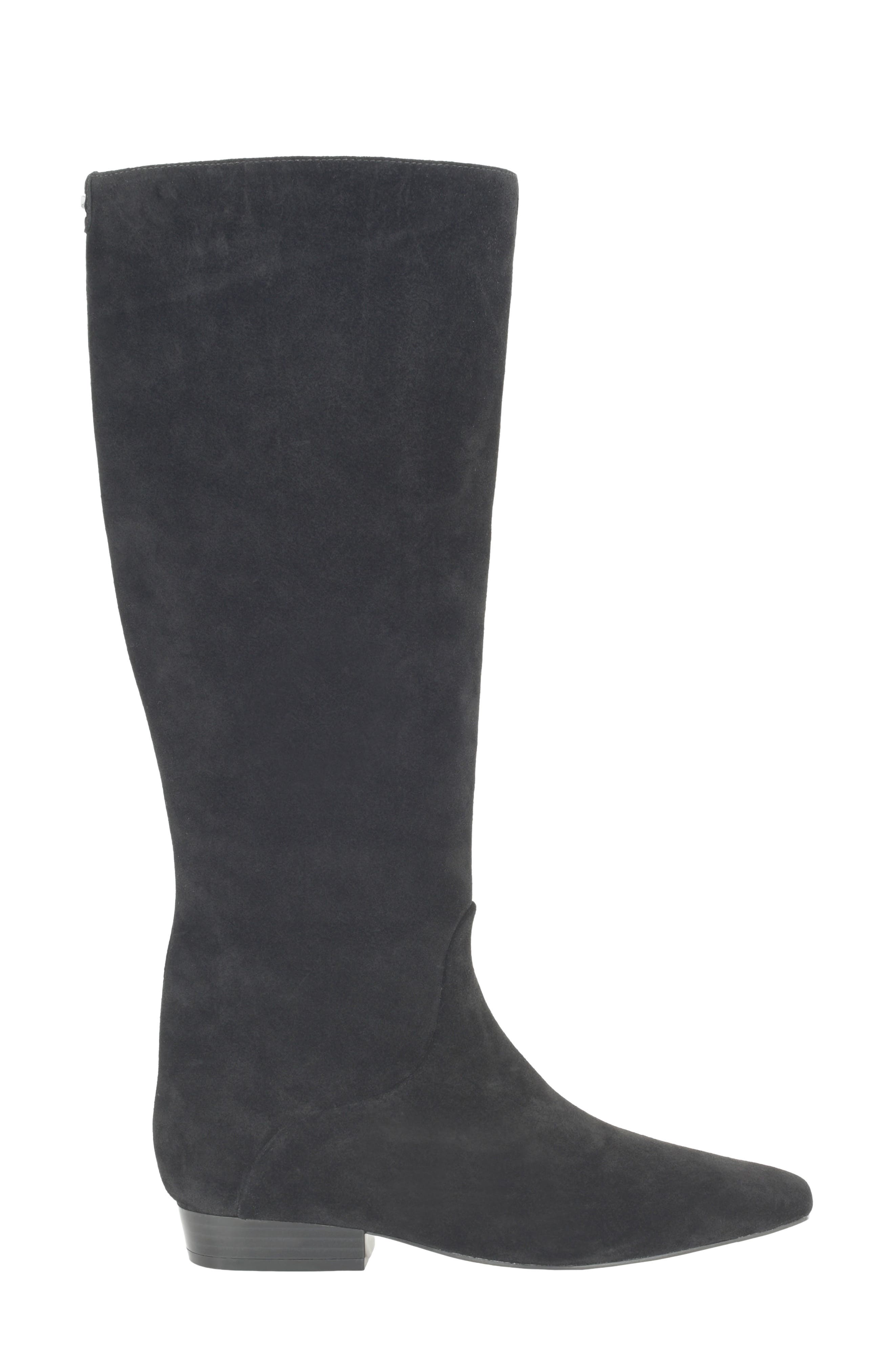 Slona Leather Knee High Boot, Alternate, color, BLACK