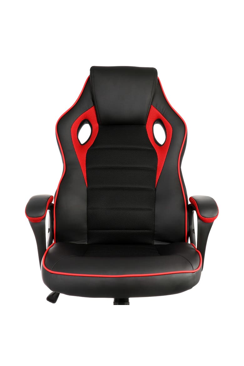 High Back Adjustable Office Chair, Alternate, color, Black