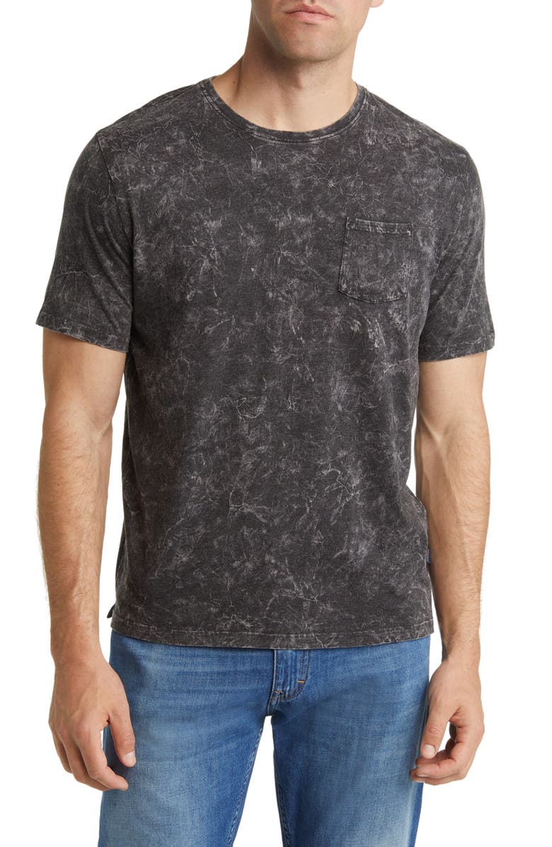 Stone Rose Acid Wash T-Shirt, Main, color,