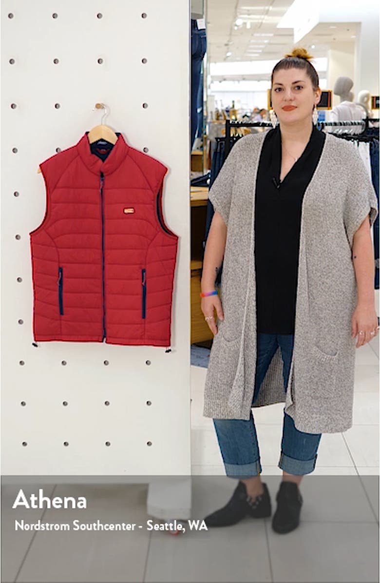 Hudson Classic Quilted Nylon Vest, sales video thumbnail