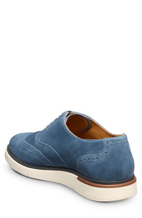 Allen Edmonds Carson Hybrid Wingtip Oxford In Denim