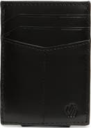 Johnston & Murphy Brushoff Leather Pocket Card Wallet