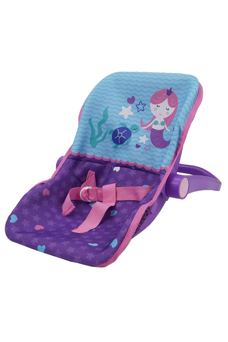 Mermaid Doll Car Seat Kids Pretend Play, Alternate, color, Multicolored