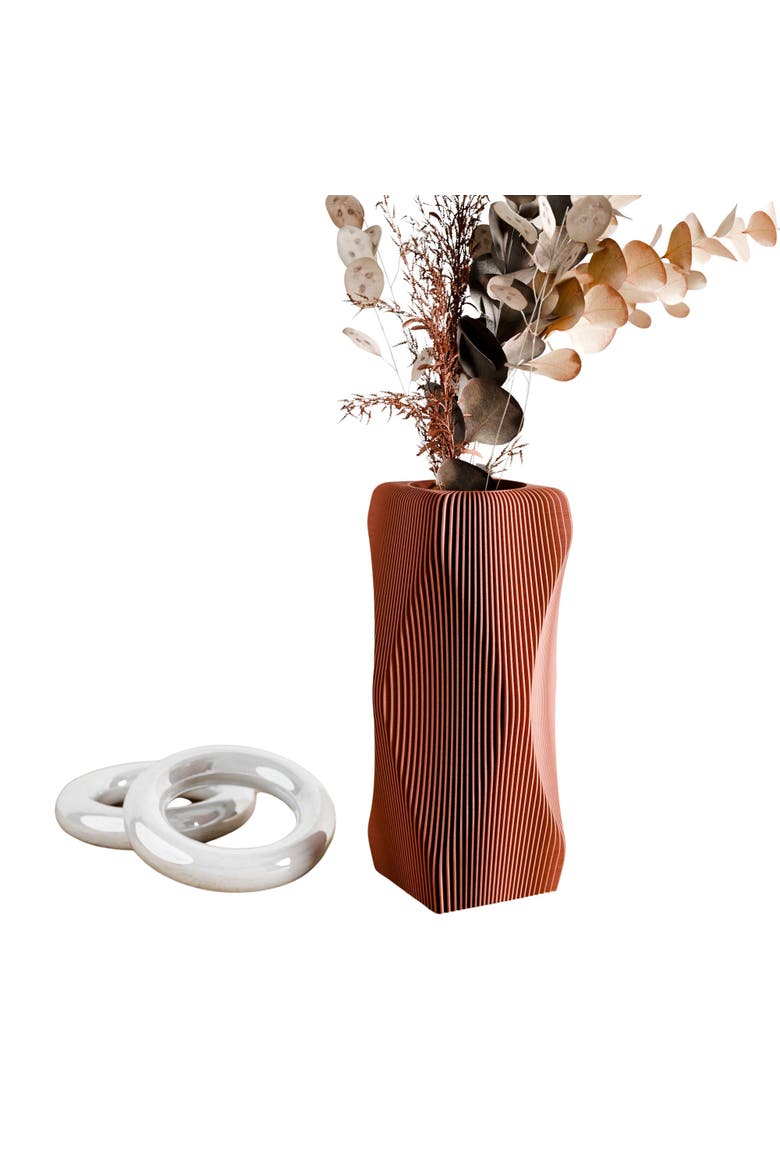 Xenova Vase, Main, color, Terracotta