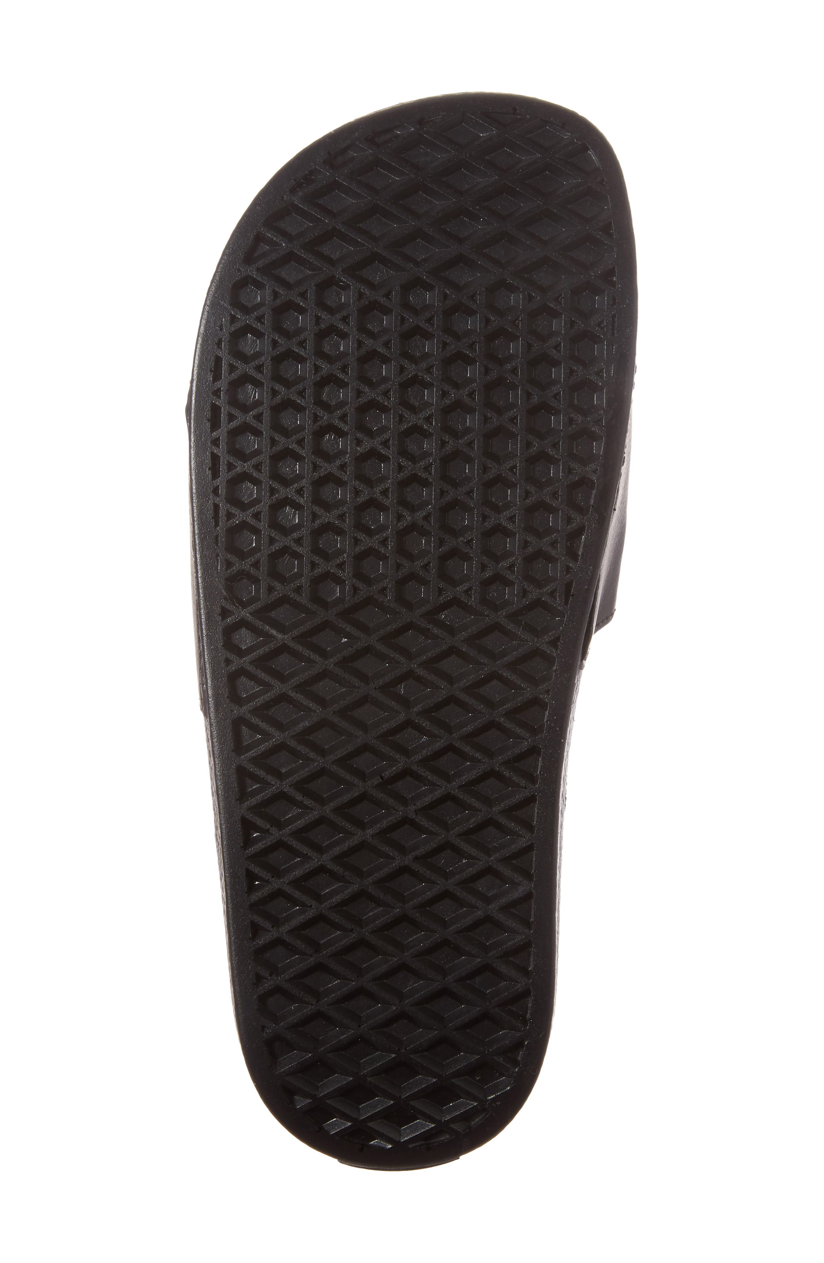 Slide-On Sandal, Alternate, color, BLACK