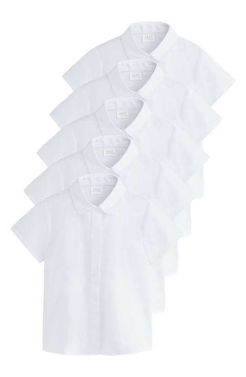 Kids' 5-Pack Button-Up Shirt