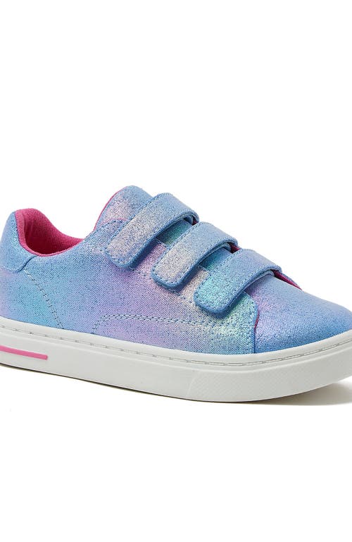 Lands' End Kids Easy On Sneakers In Blue Iridescent