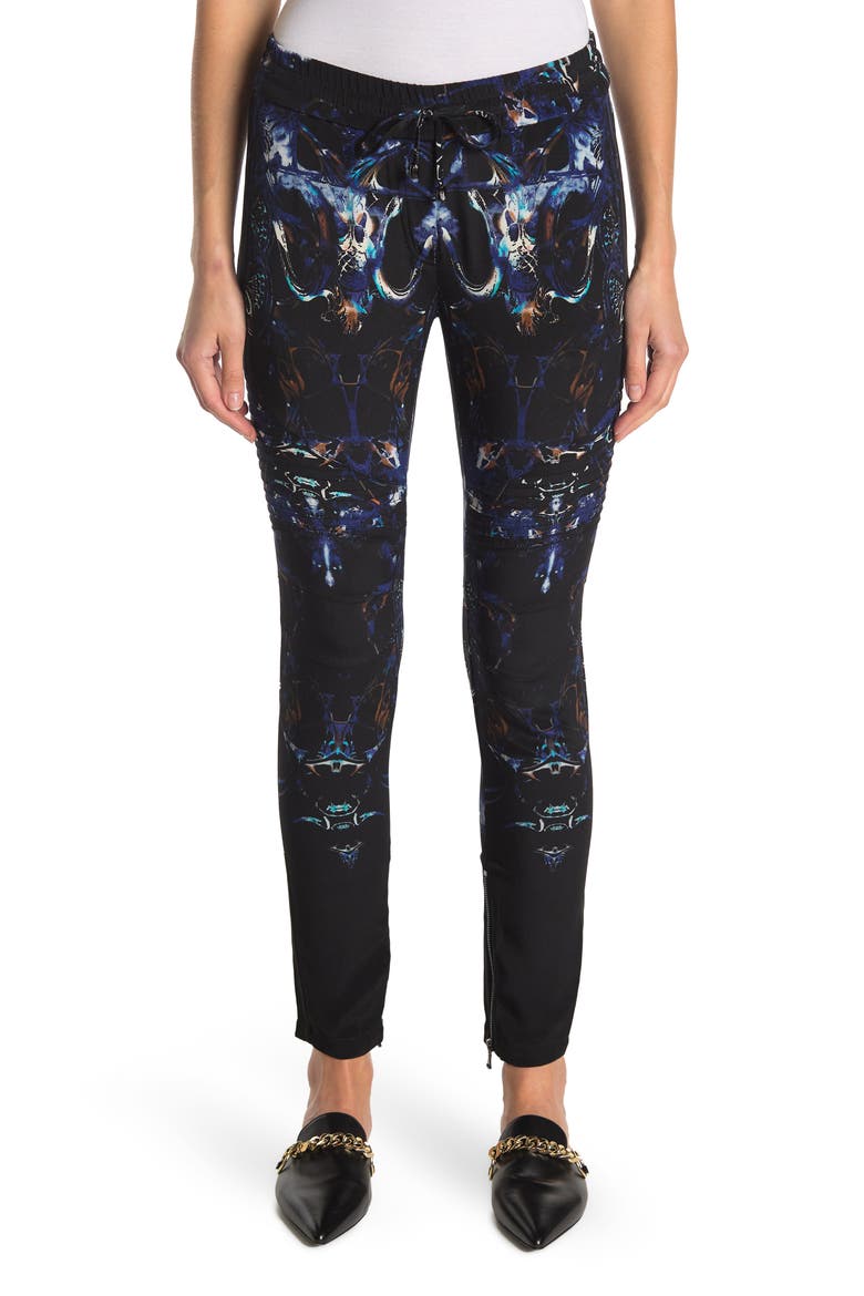 Pattern Silk Pants, Main, color, PATTERN