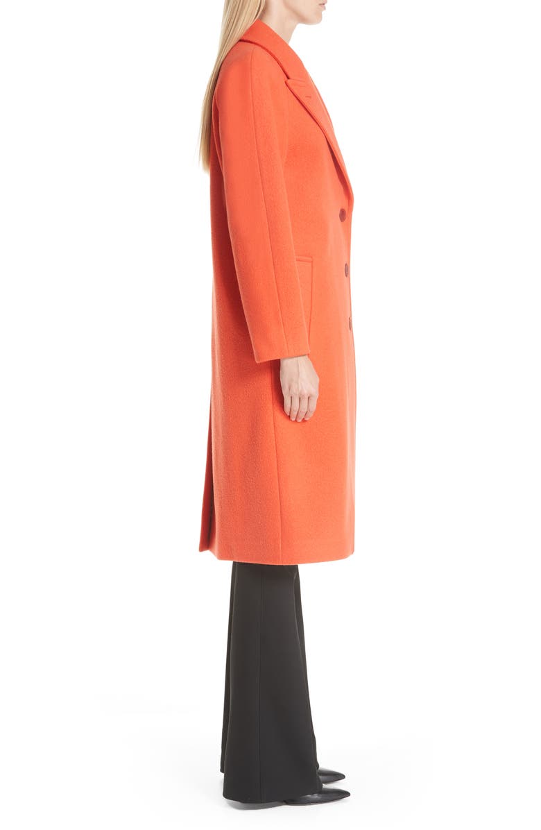 Burberry Ellerton Wool Blend Coat, Alternate, color, 