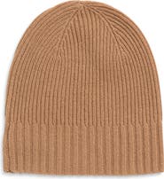 Nordstrom Rib Cashmere Beanie