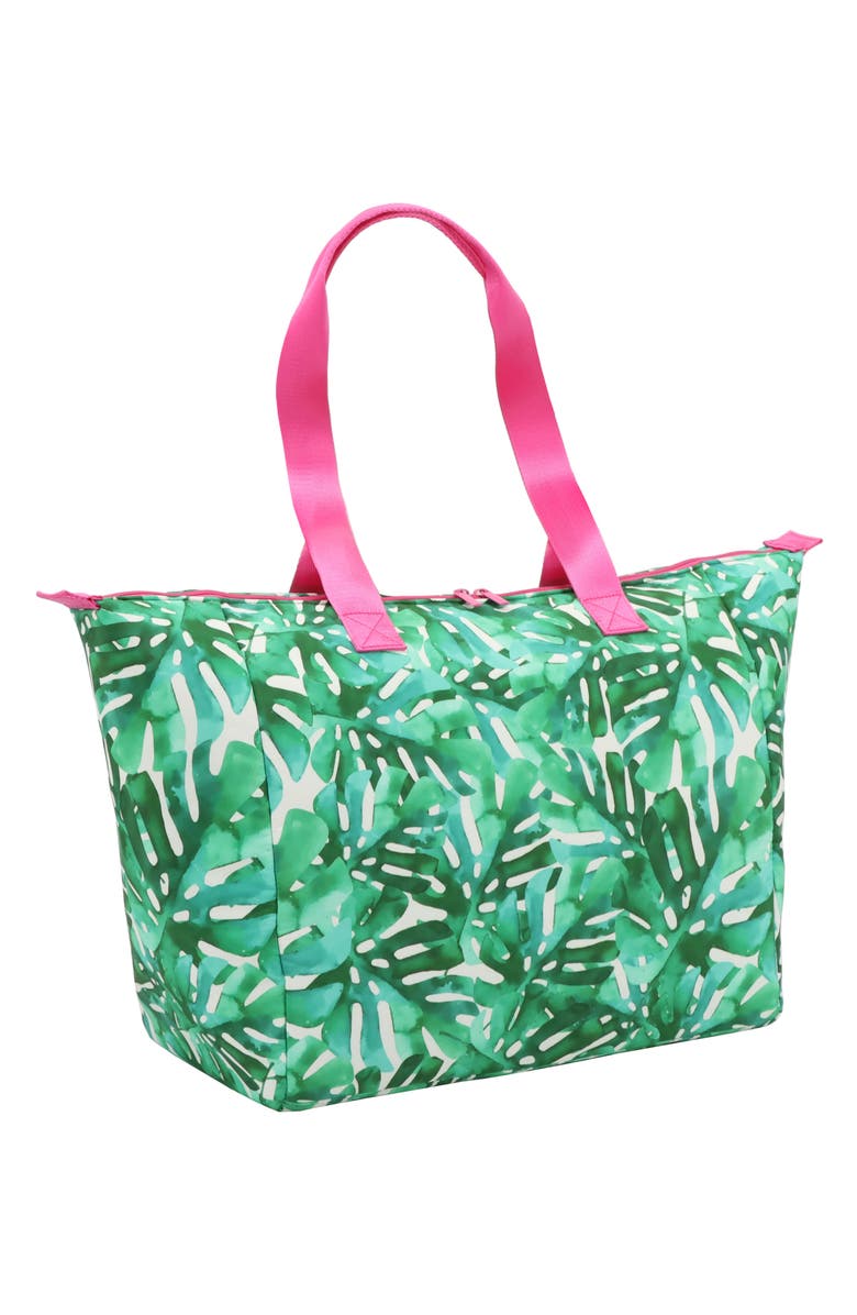 MYTAGALONGS Paradise Lost Insulated Weekend Tote, Alternate, color, Green