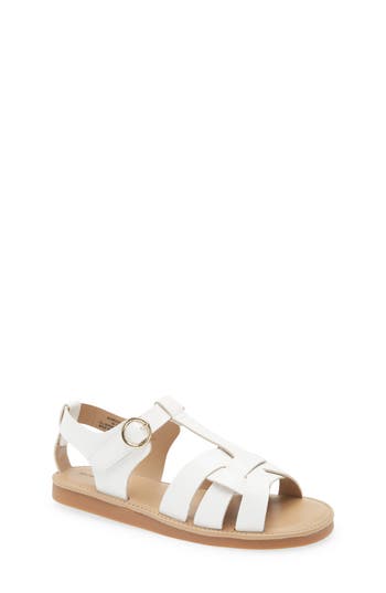 Nordstrom Kids' Krystinna Ankle Strap Sandal In White