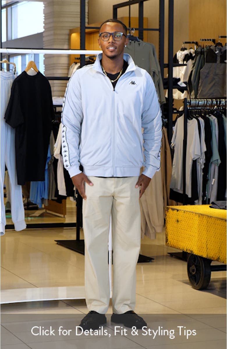 222 Banda Anniston Slim Fit Tricot Track Jacket, sales video thumbnail