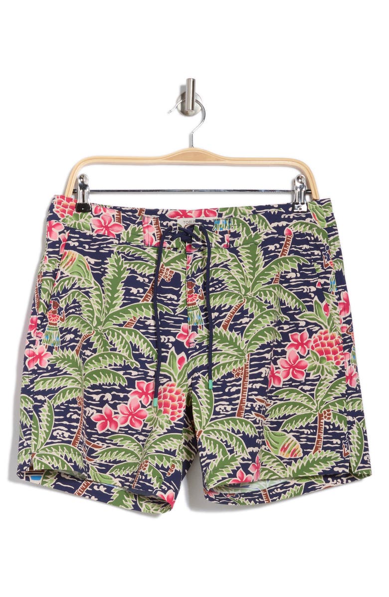 Tori Richard Waikiki Swim Trunks, Alternate, color, 