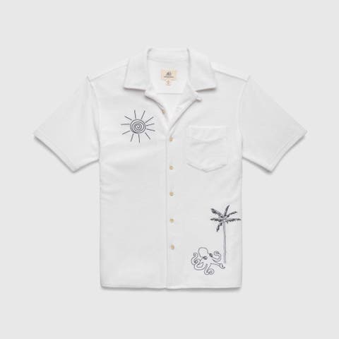 Mariner Saltwater Terry Camp Collar Shirt