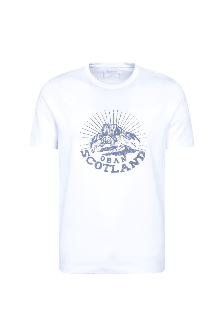 Oban Short-Sleeved T-Shirt, Main, color, White