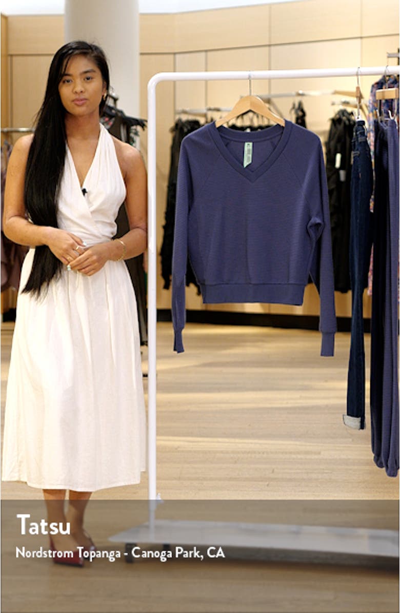 Sundown Cotton Blend Sweatshirt, sales video thumbnail