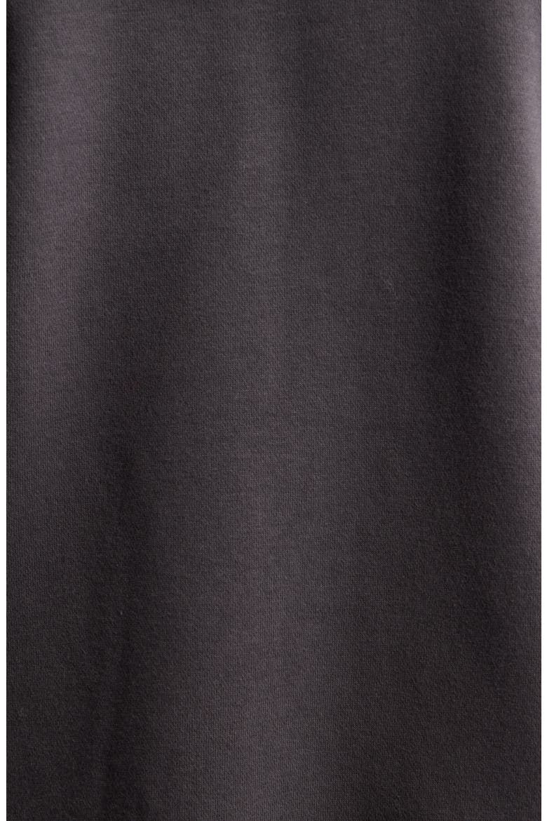 Waffle Lined Full Zip Hoodie, Alternate, color, BLACK FADED
