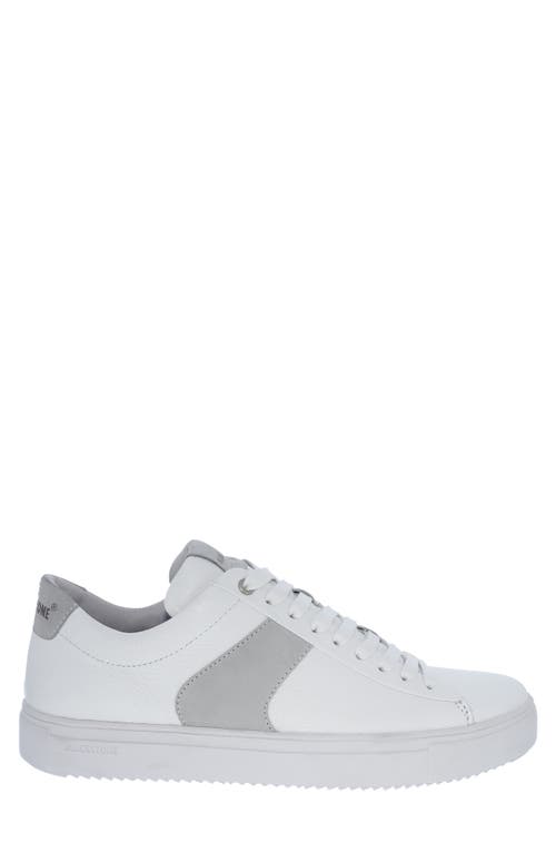 Blackstone Stripe Sneaker In White