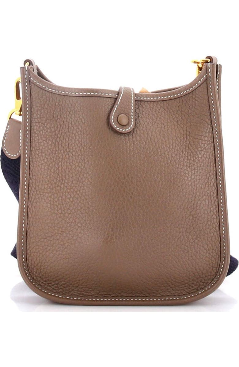 Pre-Owned Hermes Evelyne Bag Gen III Clemence TPM, Alternate, color, Etoupe