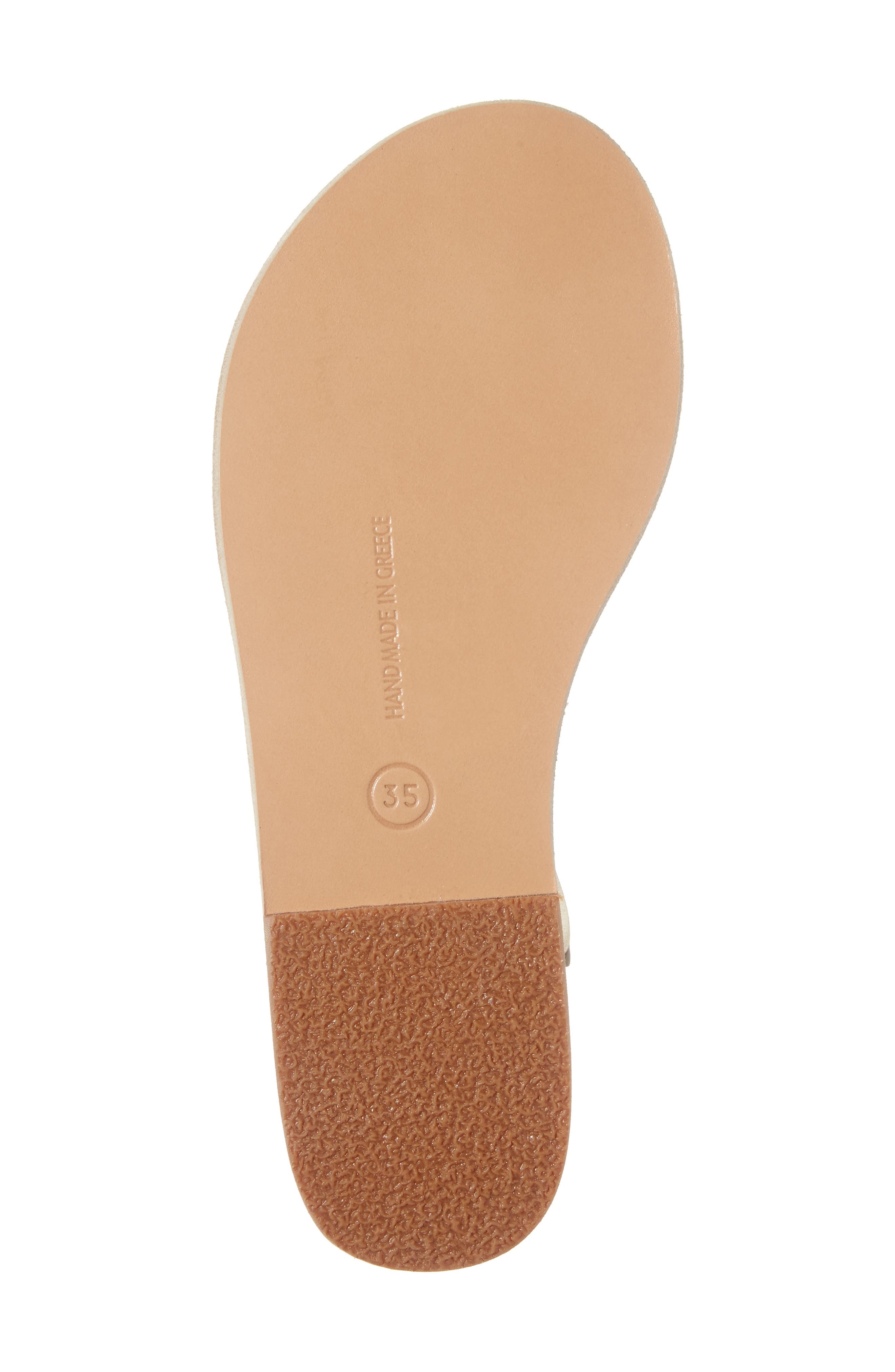 Ancient Greek Sandals Lito Imitation Pearl Embellished T-Strap Sandal, Alternate, color, 