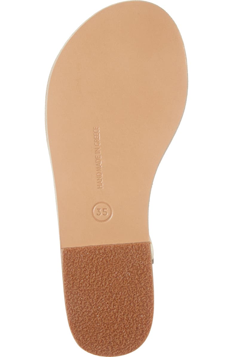 Ancient Greek Sandals Lito Imitation Pearl Embellished T-Strap Sandal, Alternate, color,