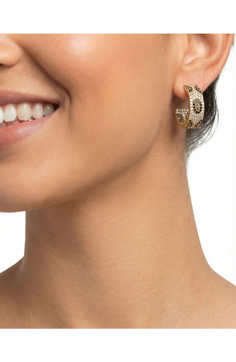 NATIVE GEM Maneater Leopard Hoops, Alternate, color, Leopard Maneater