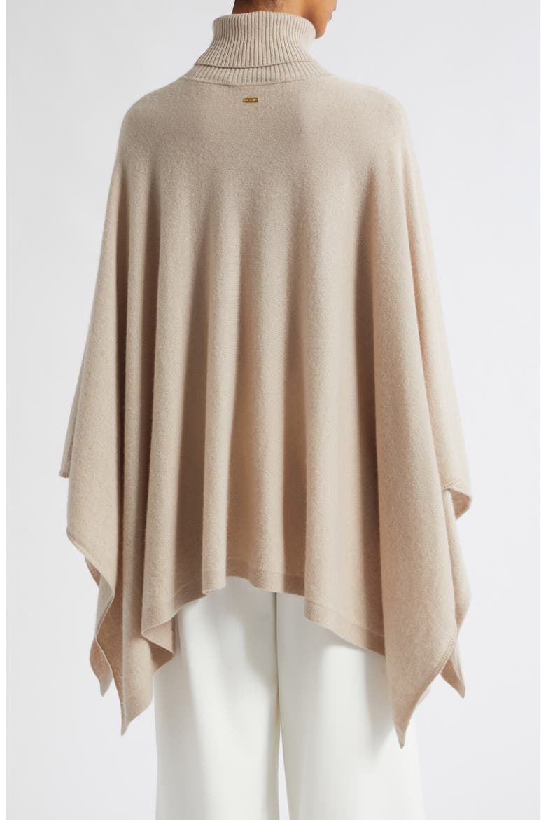 Amara Cashmere Poncho, Alternate, color, TAUPE