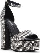 Steve Madden Glam Ankle Strap Platform Sandal