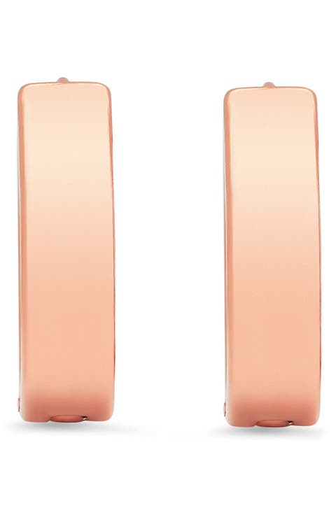 Wide Hoop Earrings