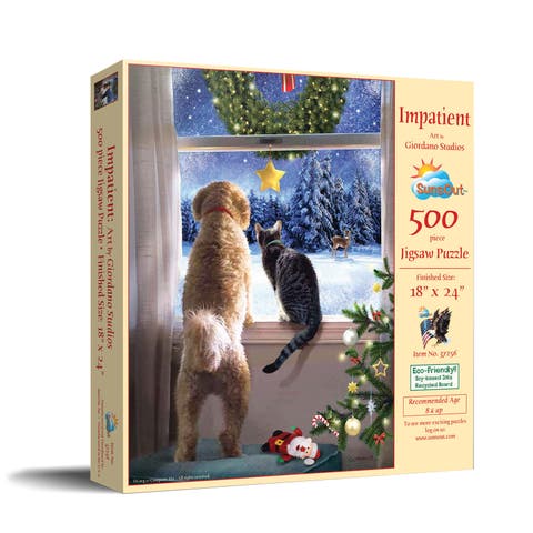 Impatient 500 piece Jigsaw Puzzle for Adults