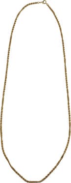 MADISON BEVERLY HILLS Vintage 1970s Costume Gold Chain Necklace